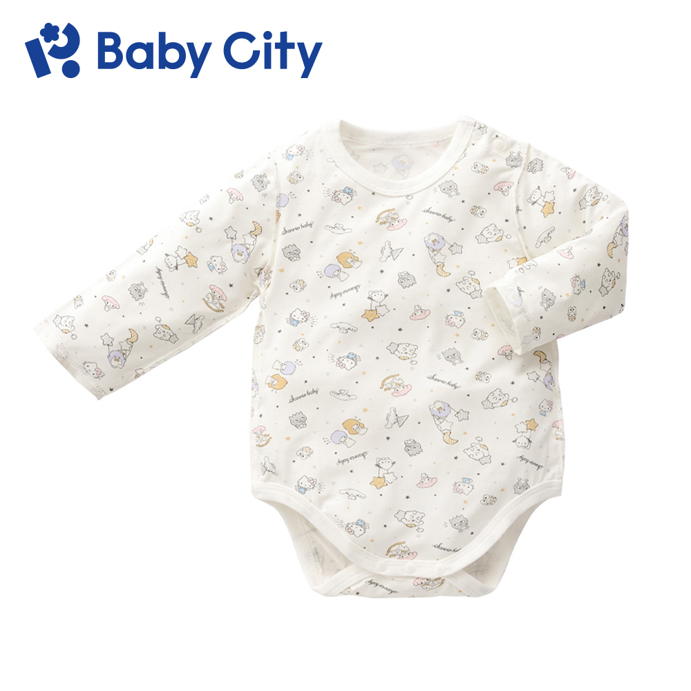 BabyCity 娃娃城 三麗鷗長袖肩開連身衣/星空圓舞曲(70-90cm)