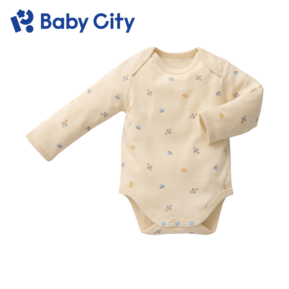 BabyCity 娃娃城 莫代爾活肩連身衣/宇宙飛船|天絲莫代爾纖維 連身衣 包屁衣 寶寶衣 MIT 台灣製