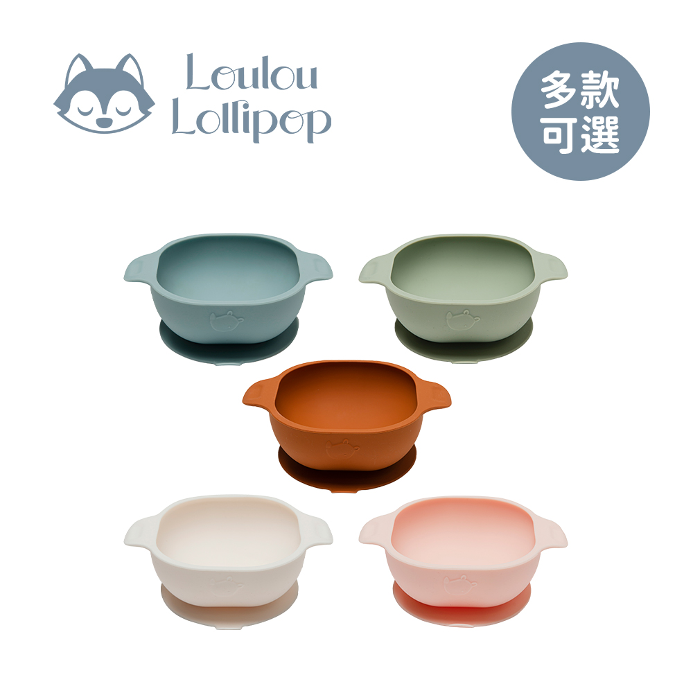louloulollipop 可愛動物矽膠吸盤碗 - 多款可選