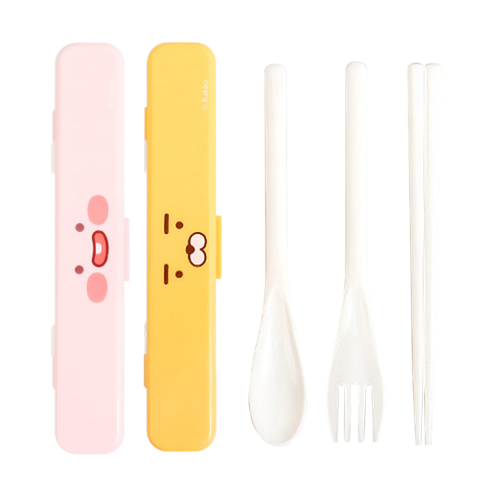 Lilfant 韓國 KAKAO FRIENDS 環保餐具4件組