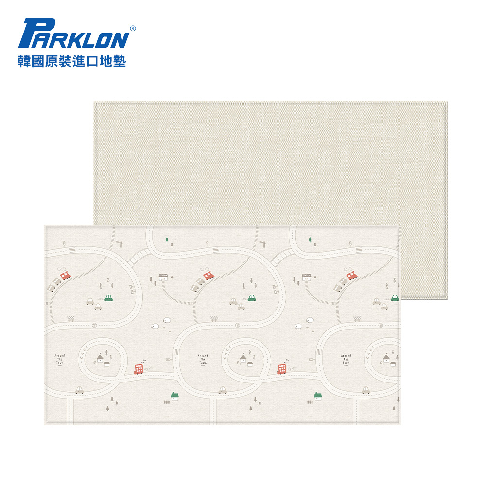 Parklon 帕龍 PURE SOFT 系列 雙面加厚1.2CM 爬行地墊 - 小鎮漫遊趣