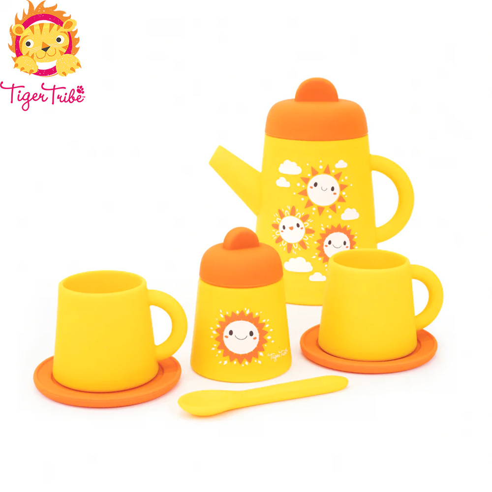 Tiger Tribe 矽膠茶具組-陽光野餐