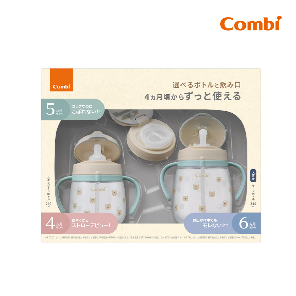Combi LakuMug樂可杯第1+2+3階段豪華禮盒組