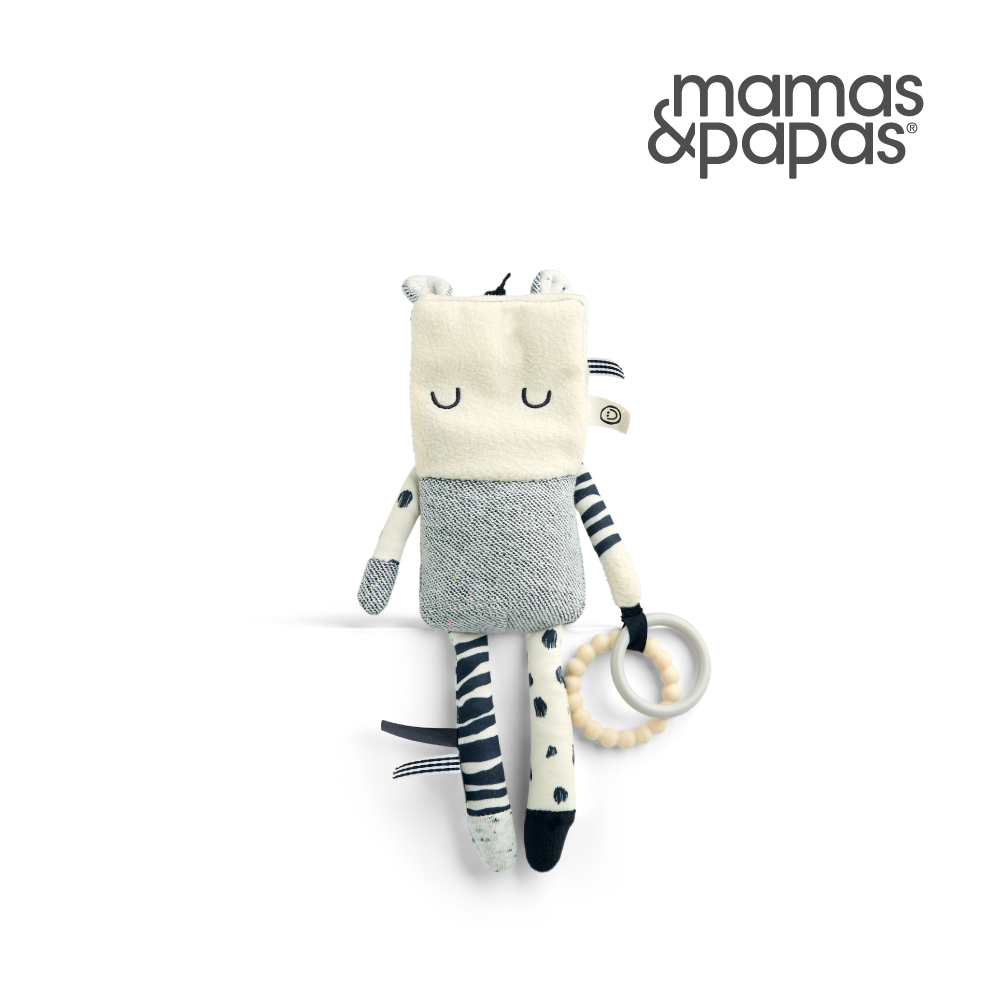Mamas & Papas 幻面斑馬(搖鈴玩偶)_ANOTHER FOX聯名系列