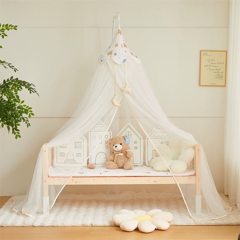 蚊帳 可升降落地拼接床蚊帳( 360°全罩式防蚊罩高密度防蚊網守護小朋友