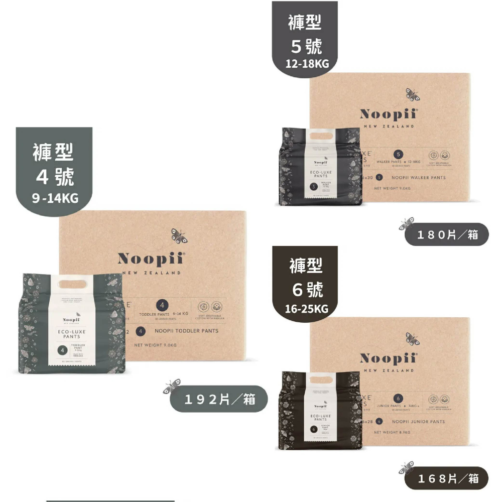 【箱購】紐西蘭 Noopii 美好尿布褲型【安琪兒婦嬰百貨】
