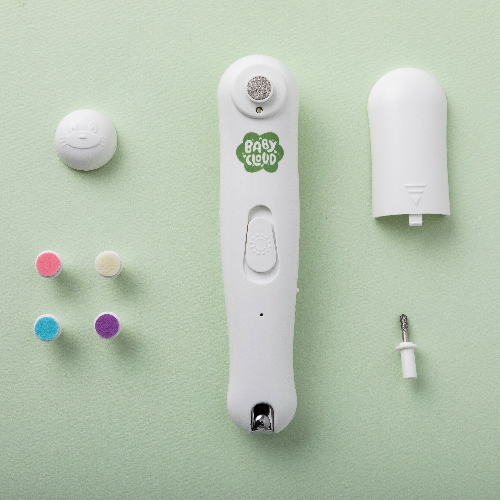  BABYCLOUD 二合一指甲護理機/ 磨甲機/ 指甲剪/ 嬰兒幼童/ 韓國品牌/ USB充電