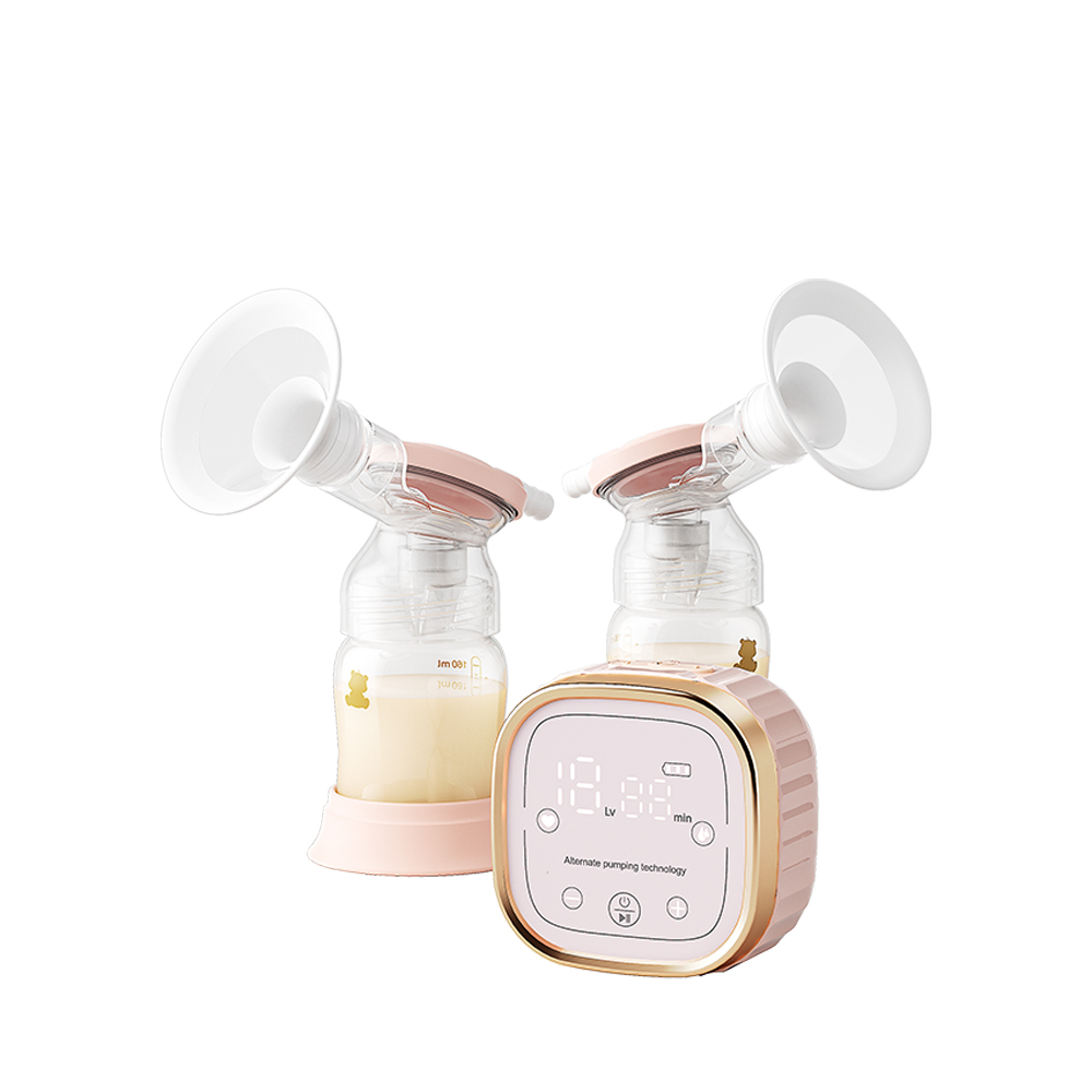 SnowBear 韓國小白熊 智柔 震吸無痛雙邊吸乳器 吸乳器 擠乳器 擠奶器 電動吸乳器 集乳器 吸奶器 哺乳器 哺乳 集乳