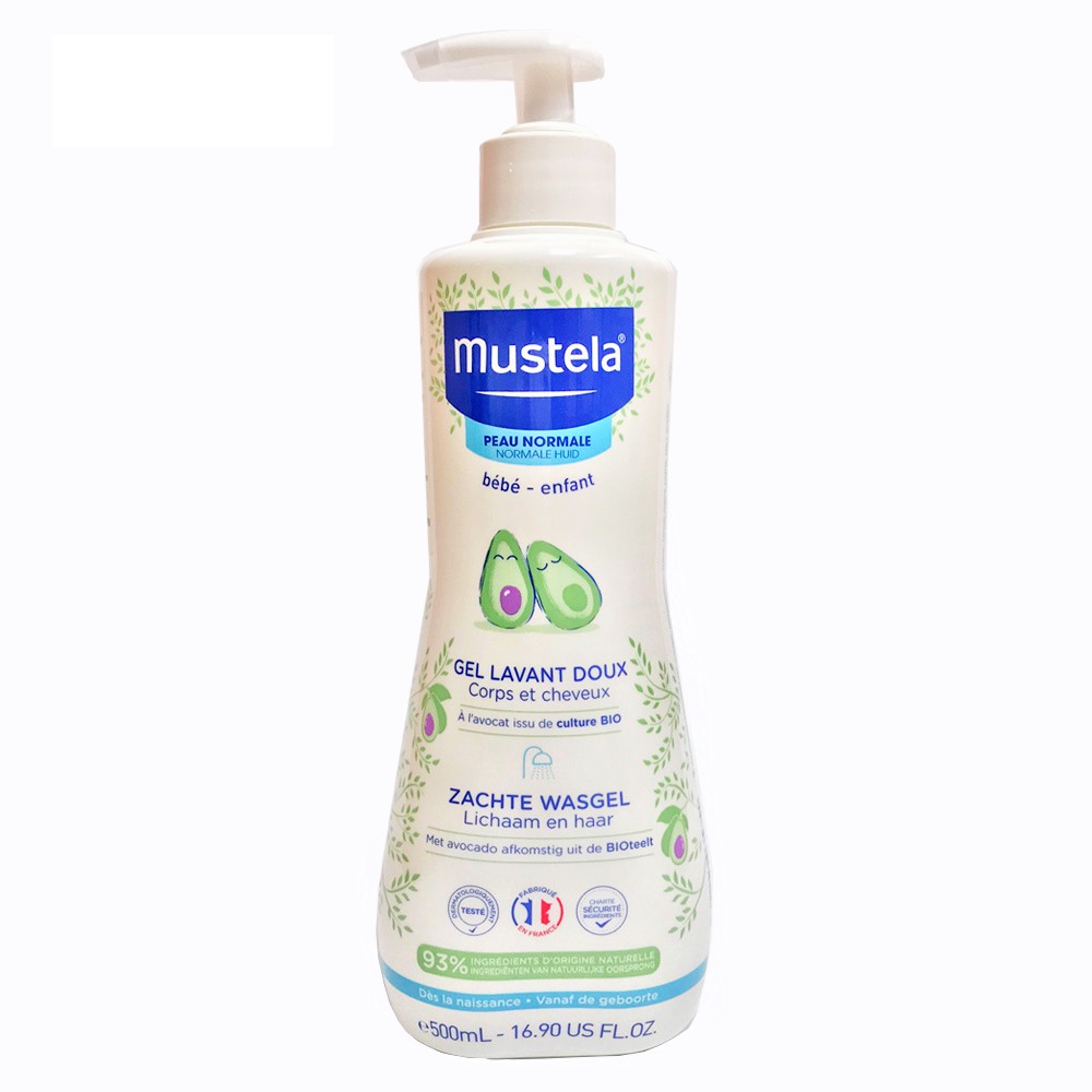 MUSTELA 慕之恬廊 雙潔乳500ml 寶寶洗髮沐浴露 (洗髮乳/沐浴乳 兩用)