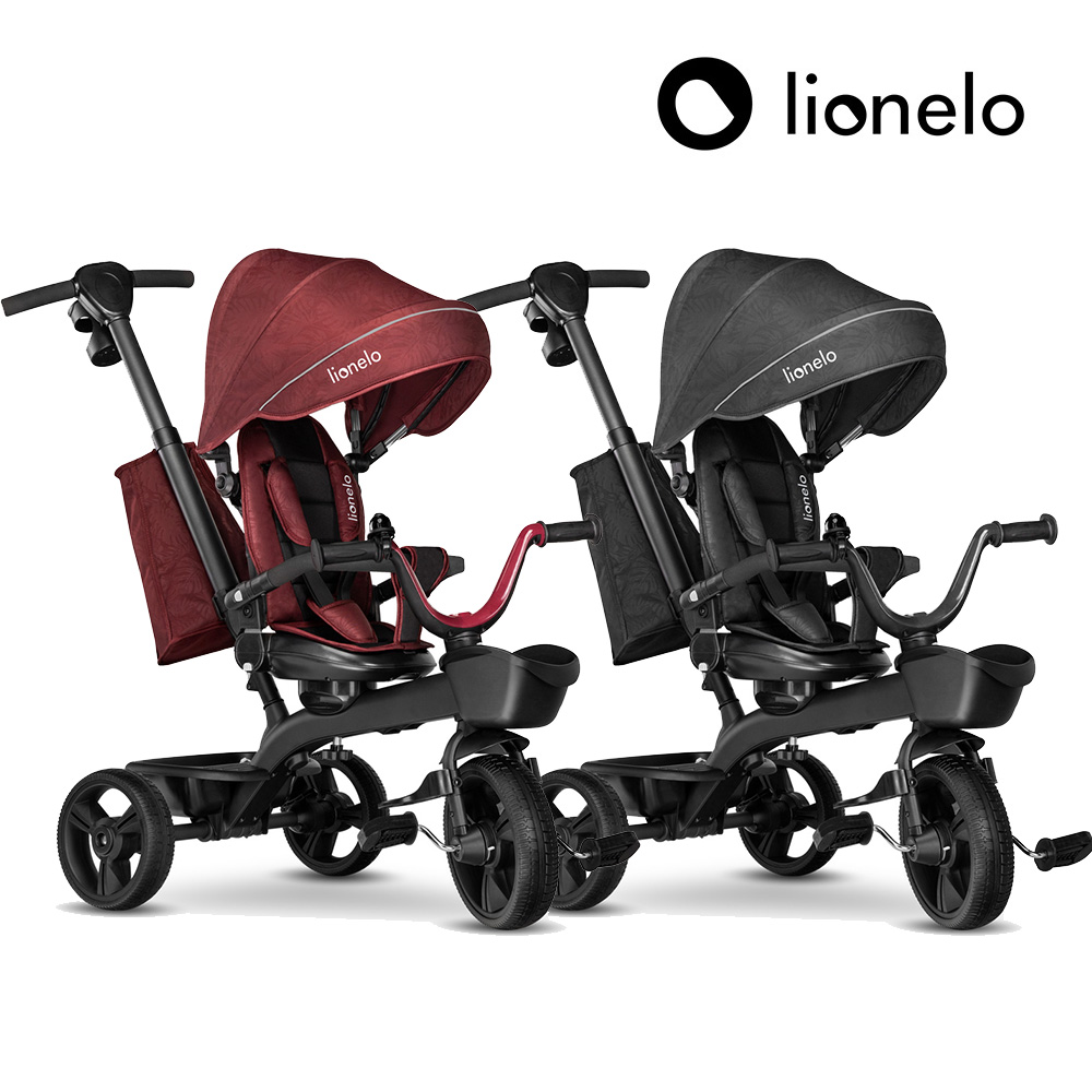 Lionelo 波蘭 豪華手推幼兒童三輪車 Kori (推車 三輪車 腳踏車)