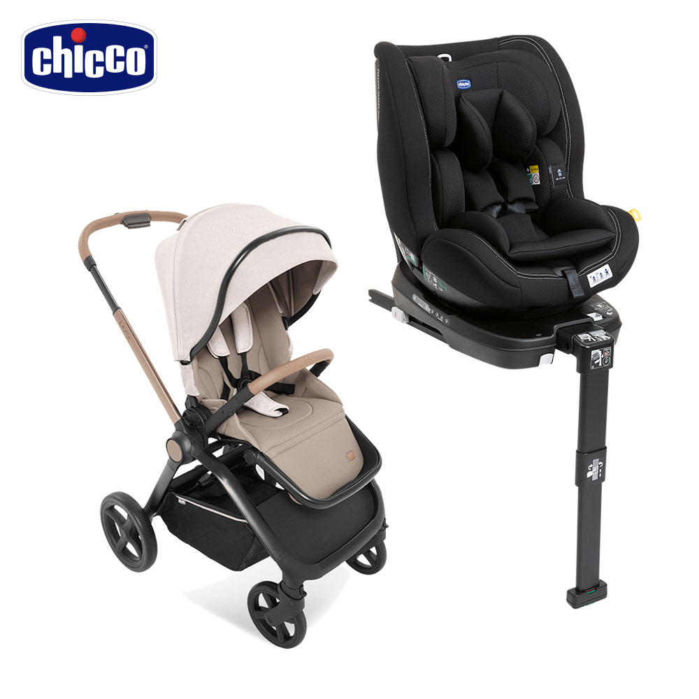 chicco Mysa時尚手推車+Seat3Fit Isofix安全汽座