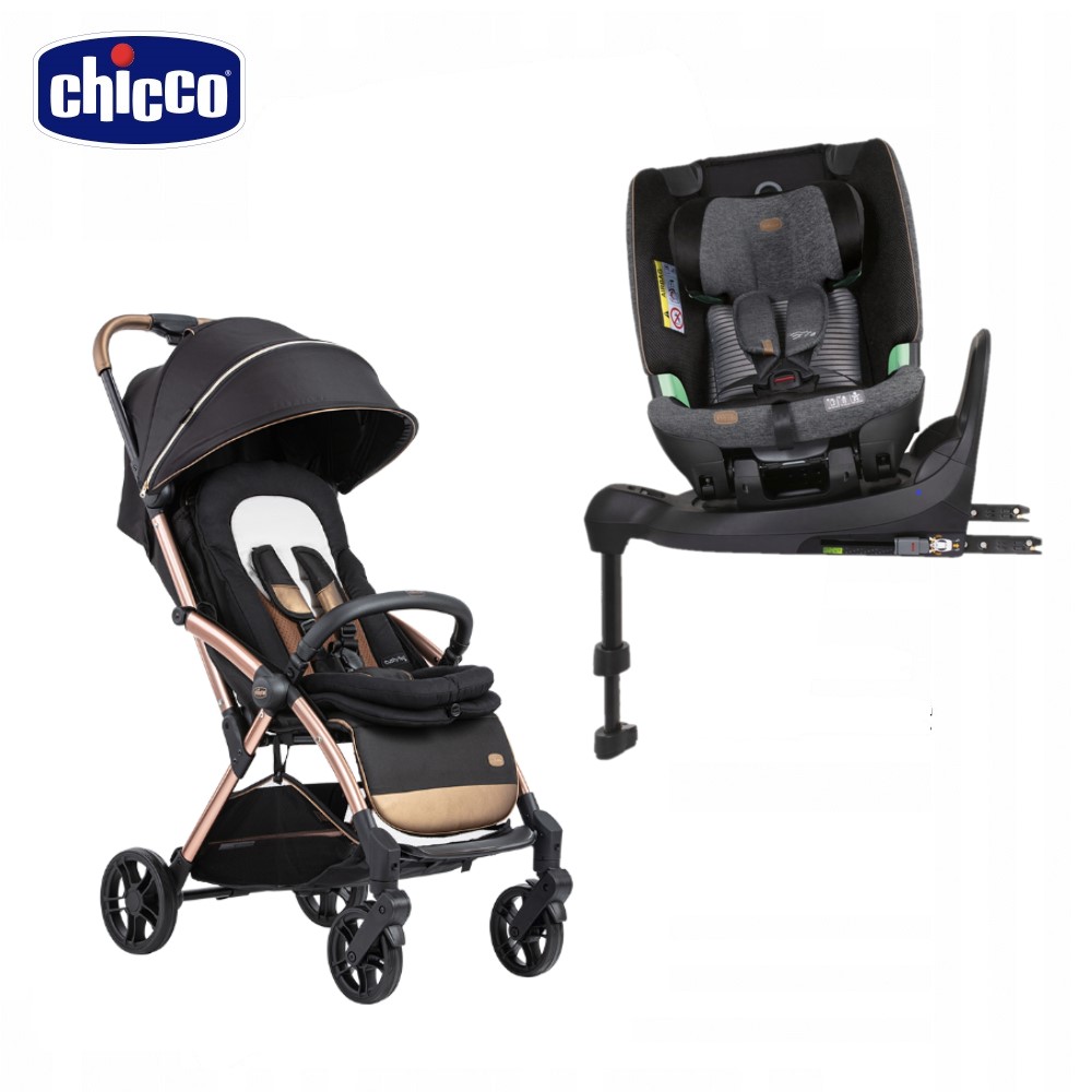 chicco Goody Primo魔術瞬收手推車+Bi-Seat全能i-size安全汽座Air版