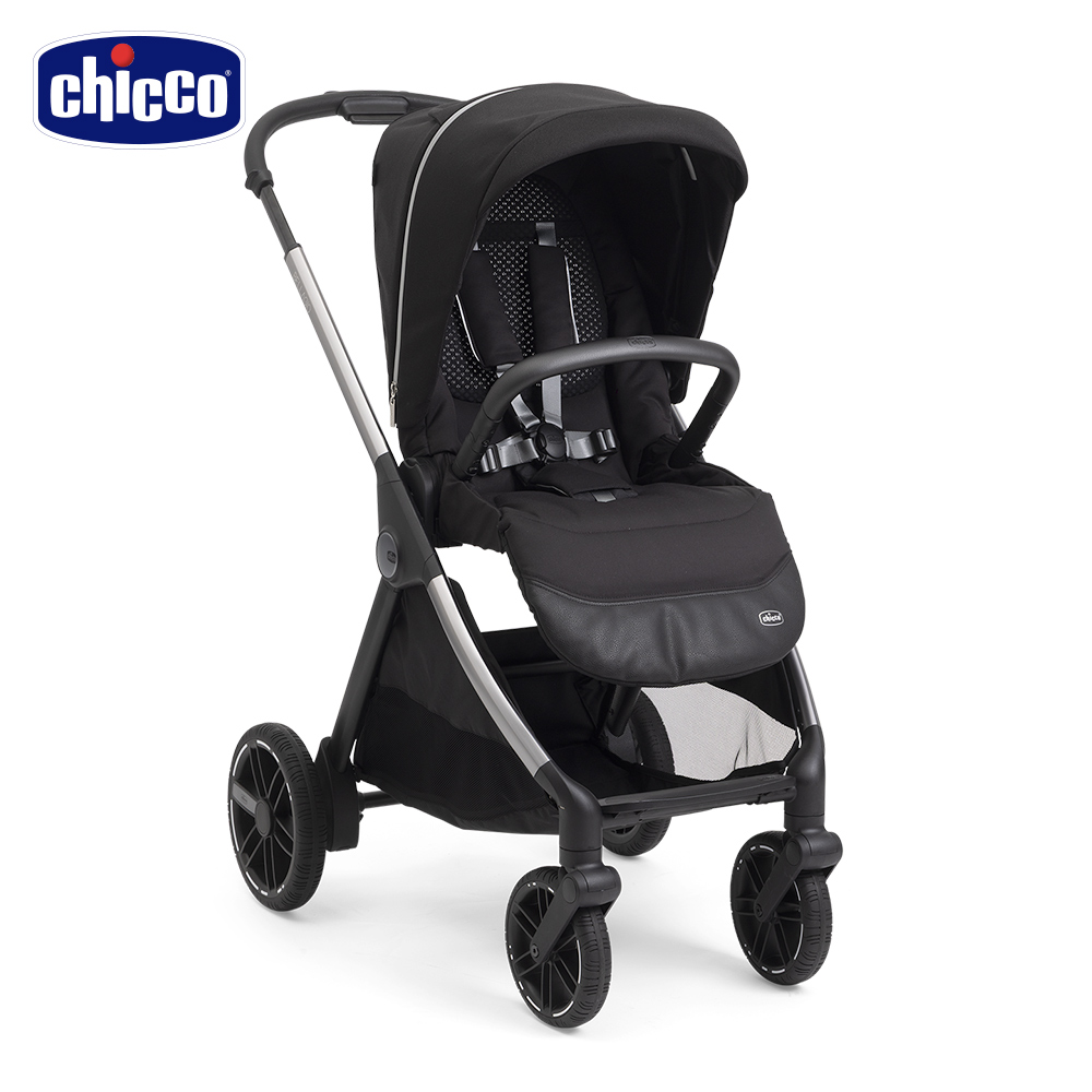 chicco Bellagio Primo 雙向瞬收時尚推車-星鑽銀