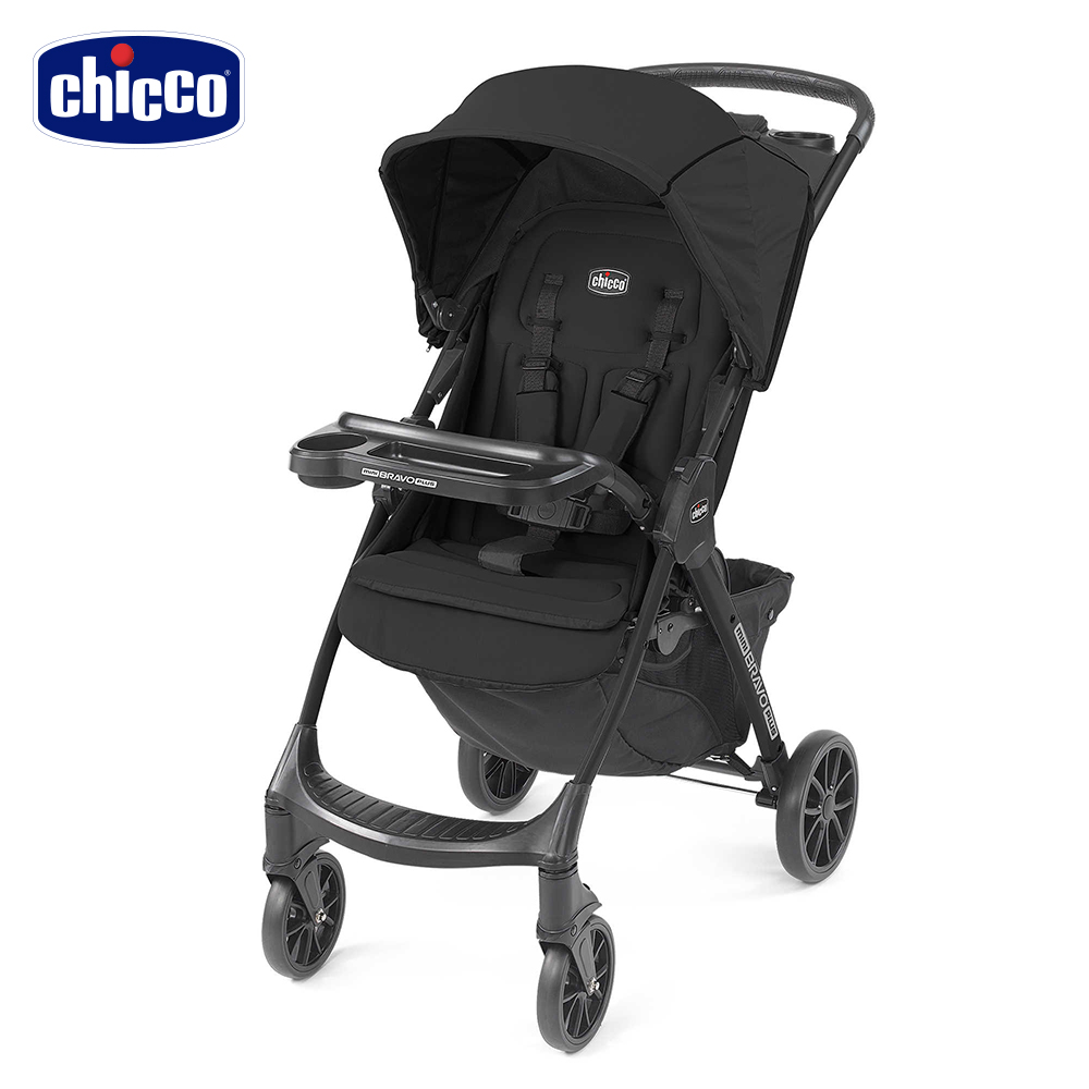chicco Mini Bravo輕量秒收車-率性黑