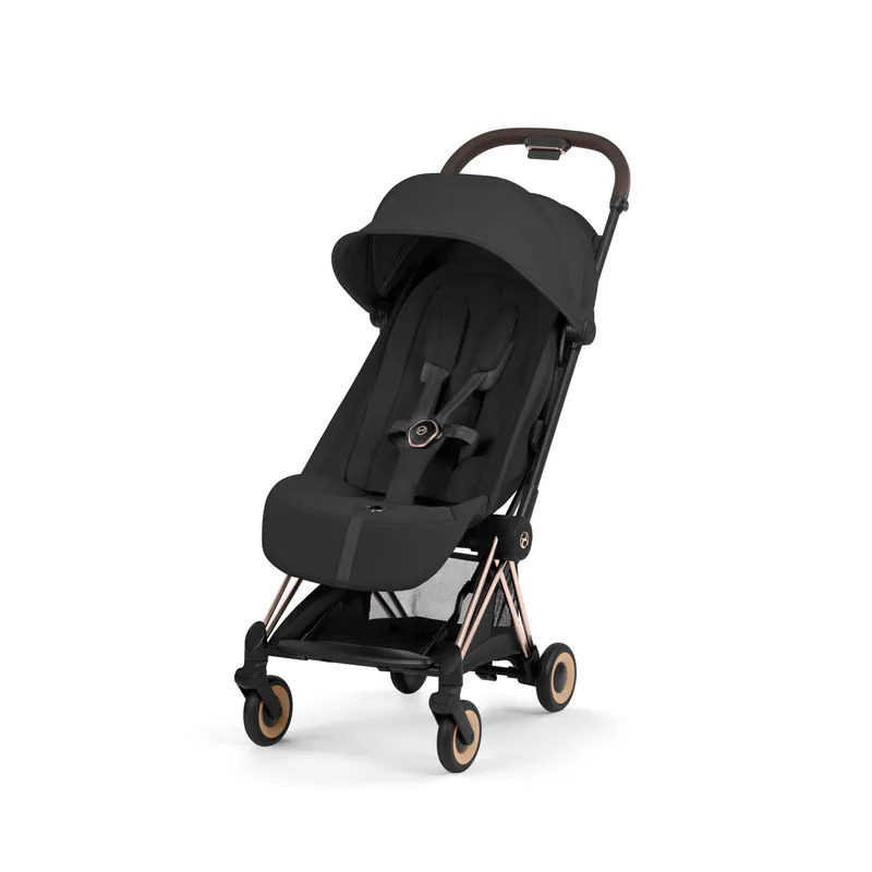 Cybex 【限量贈推車杯架】COYA Style 玫瑰金管 嬰兒手推車