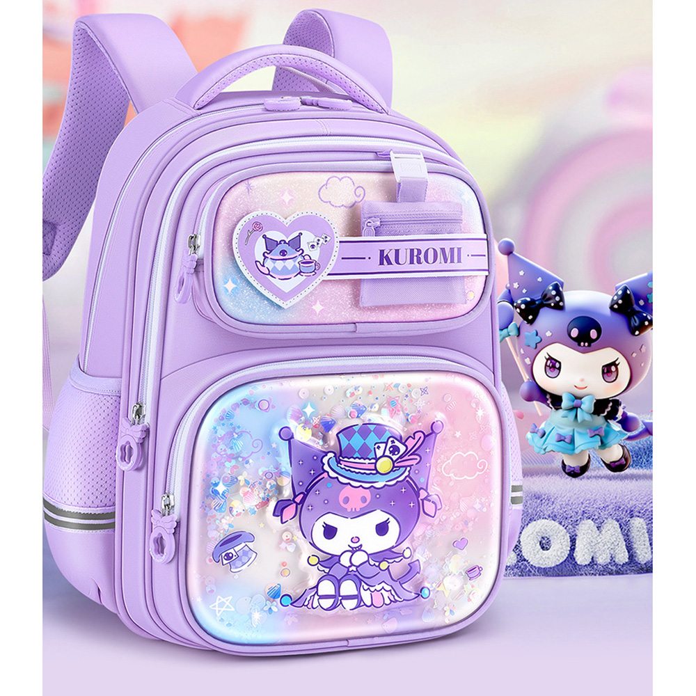 Sanrio 三麗鷗 時尚可愛造型大小款護脊透氣減負兒童書包-多款可選