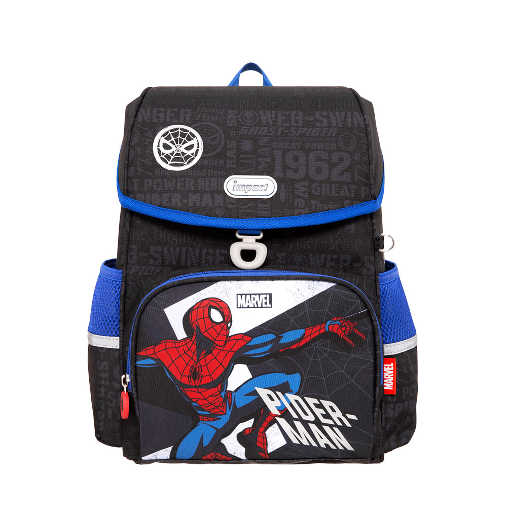IMPACT 怡寶 蜘蛛人Spider Man-懸浮磁扣護脊書包 IMMVSD709BK