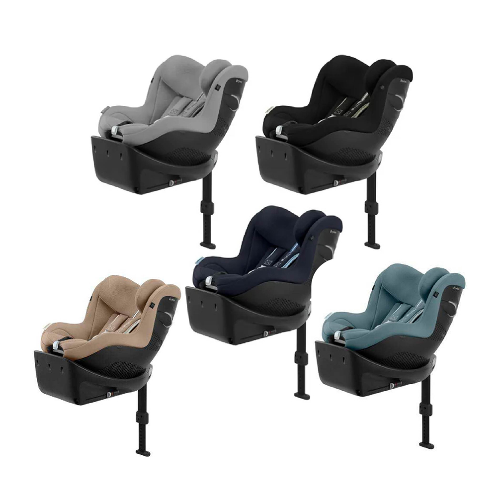 【限量贈原廠防踢墊】Sirona G i-size Plus 旋轉型汽車安全座椅(多款可選)