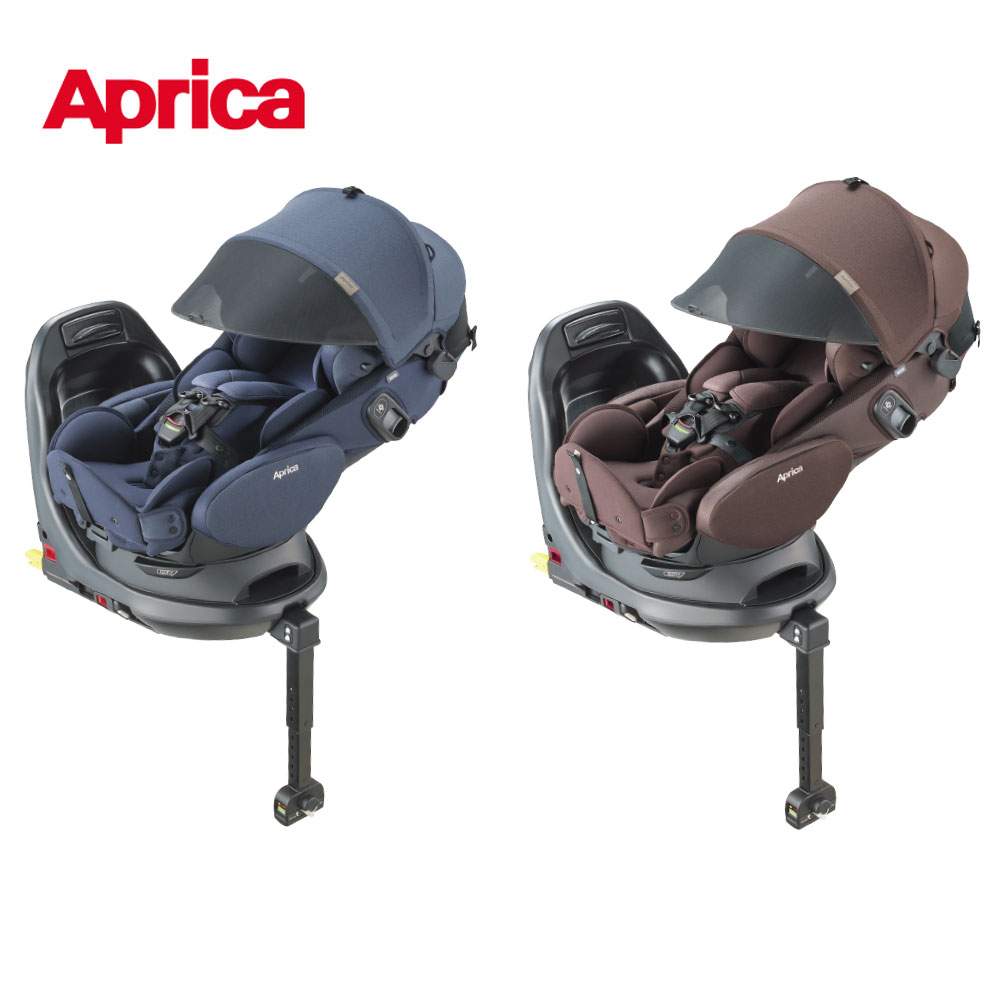 日本 0~4歲適用坐臥2用型汽座 Fladea Grow EVER Premium (ISOFIX 360旋轉 R129 I-size 170度完全平躺)