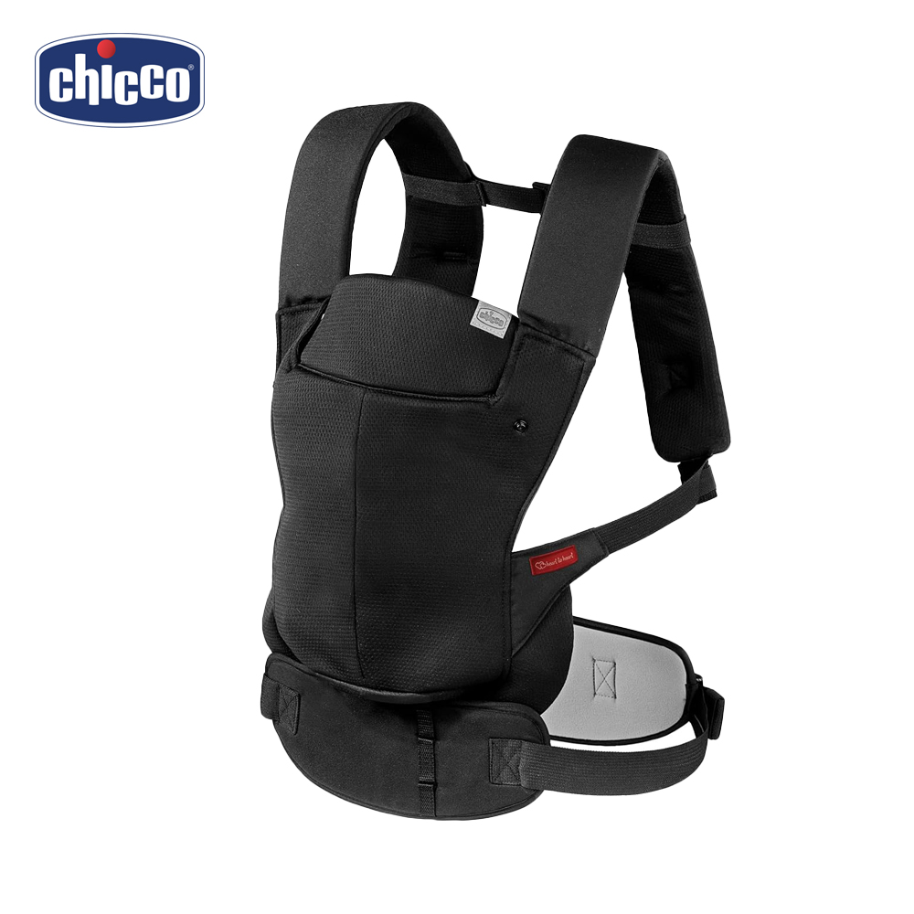 chicco SnugSupport四合一輕量嬰兒揹帶-優雅黑