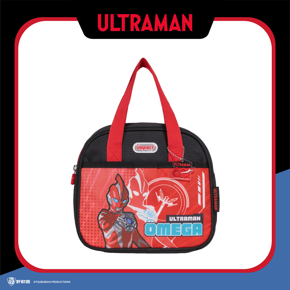 IMPACT 怡寶 Ultraman超人力霸王奧米加午餐袋/便當袋-紅黑配 IMUTN02RD