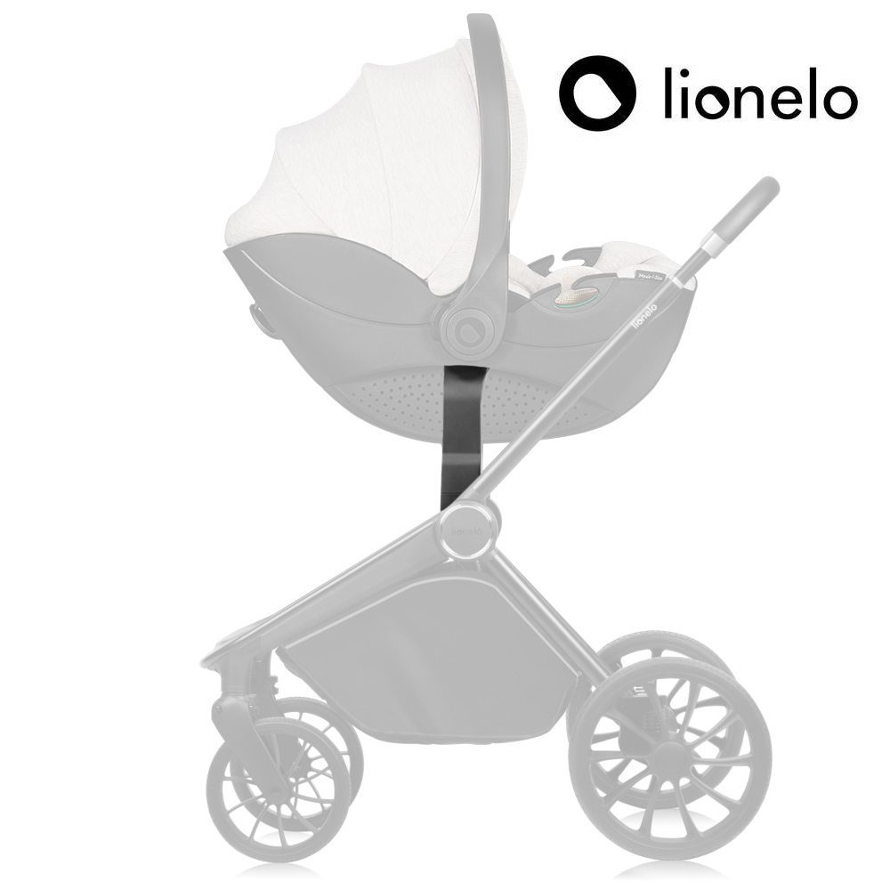 Lionelo 波蘭 Mika Plus全地形雙向二合一嬰幼兒推車與 Moxie I-size提籃汽座安裝連接器