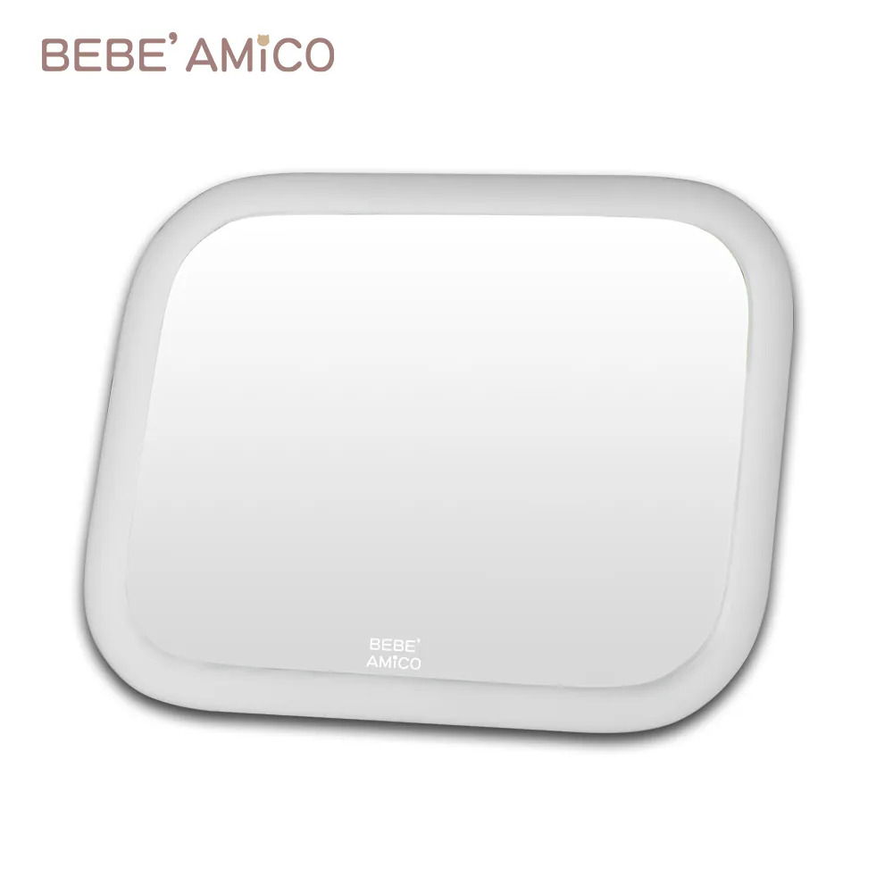 BEBE AMICO 車用廣角寶寶後視鏡_LED款(附無線遙控器)