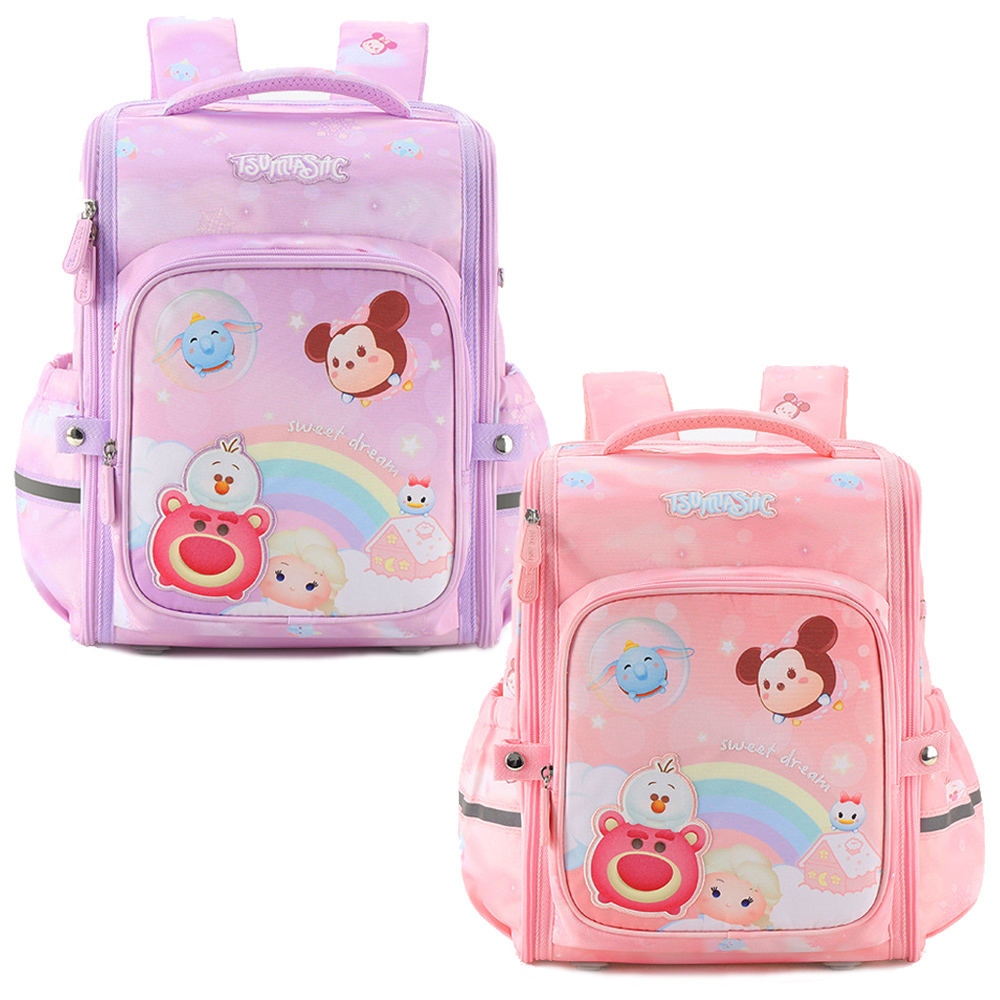 優貝選 迪士尼 TSUMTSUM系列 護脊 防潑水 大容量 小學生書包 1-4年級適用