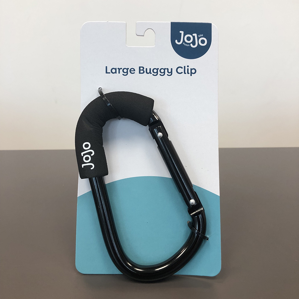 JoJo Maman BeBe 英國  嬰兒推車多用途置物掛勾_古典黑_JJB1785