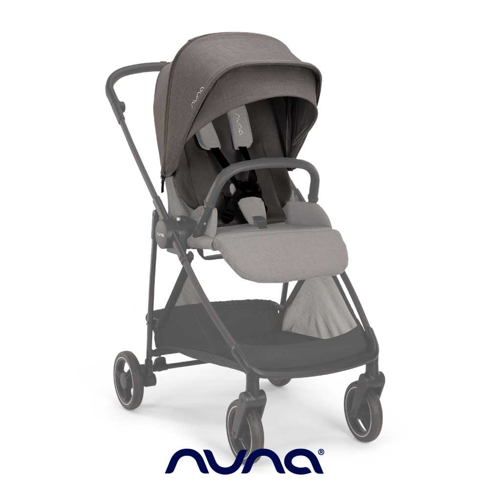 NUNA 荷蘭-IXXA next 座布組+扣具組+頂篷組(含頂篷架)(雷鳴灰 )