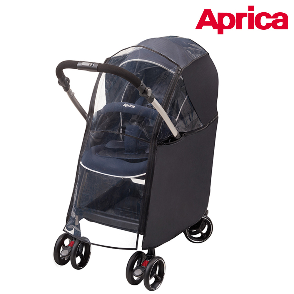 Aprica 愛普力卡 嬰幼兒手推車專用防水透氣雨罩(Optia 系列 Graco Citi Turn 適用)