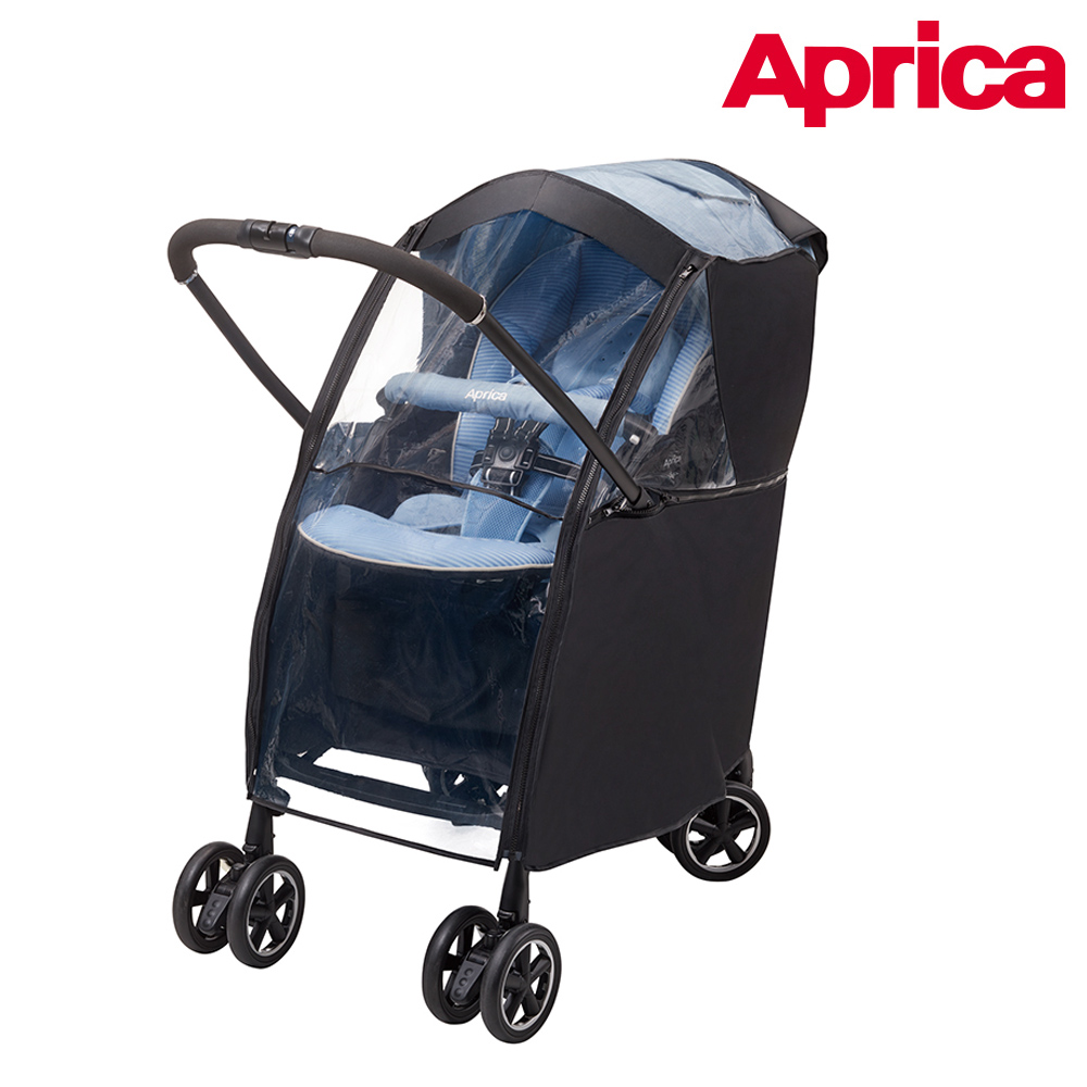 Aprica 愛普力卡 嬰幼兒手推車專用防水透氣雨罩 (RunRun、Luxuna、Karoon Air系列適用)