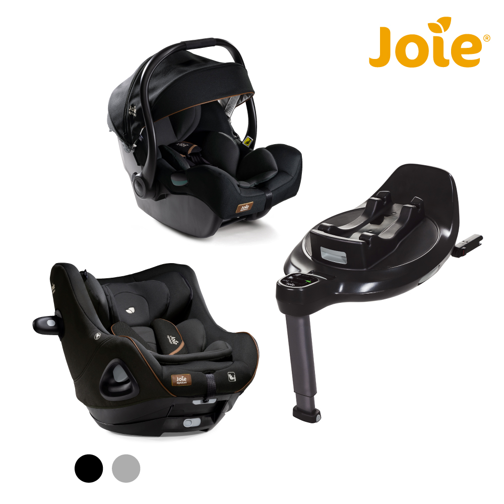 Joie 【奇哥】Joie Encore安可超進化汽座/旋轉汽座3件組(嬰兒提籃汽座+0-4歲全方位汽座+旋轉底座)