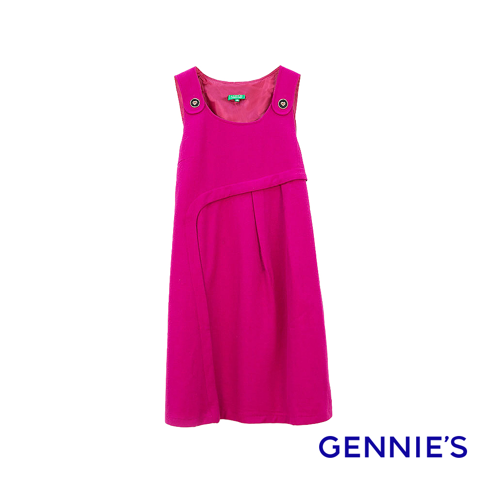 Gennies 奇妮 010系列-麥爾登斜剪裁背心洋裝