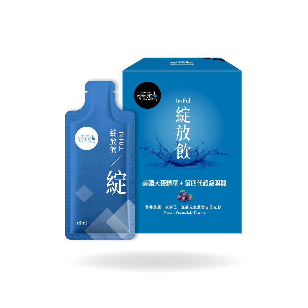 Mammy Village 六甲村 【Mammy Village 六甲村】In-Full 綻放飲-美國大棗精華+第四代超級葉酸 (20入)（其他規格）
