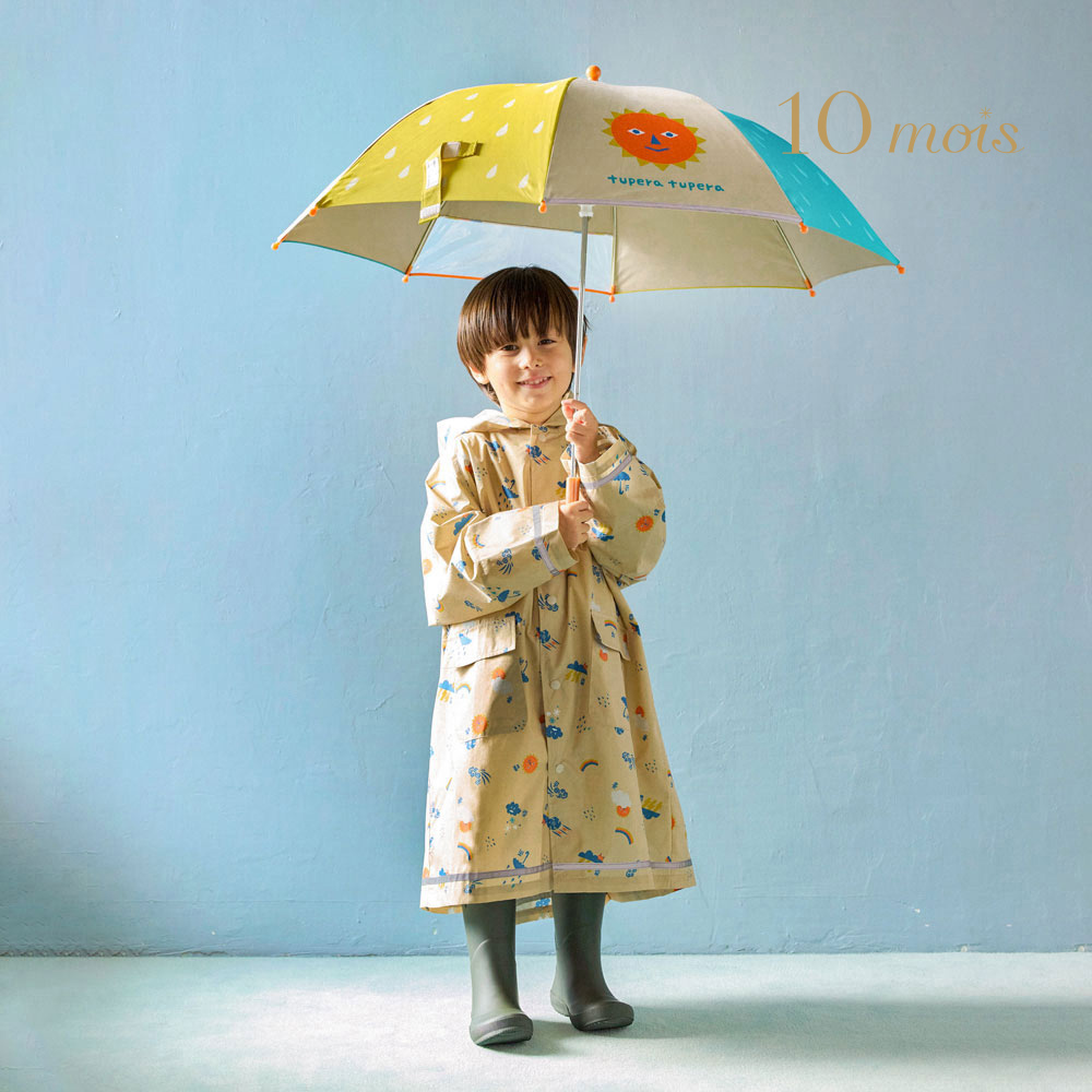 10mois tupera tupera 天氣樂園晴雨兼用雨傘 45cm