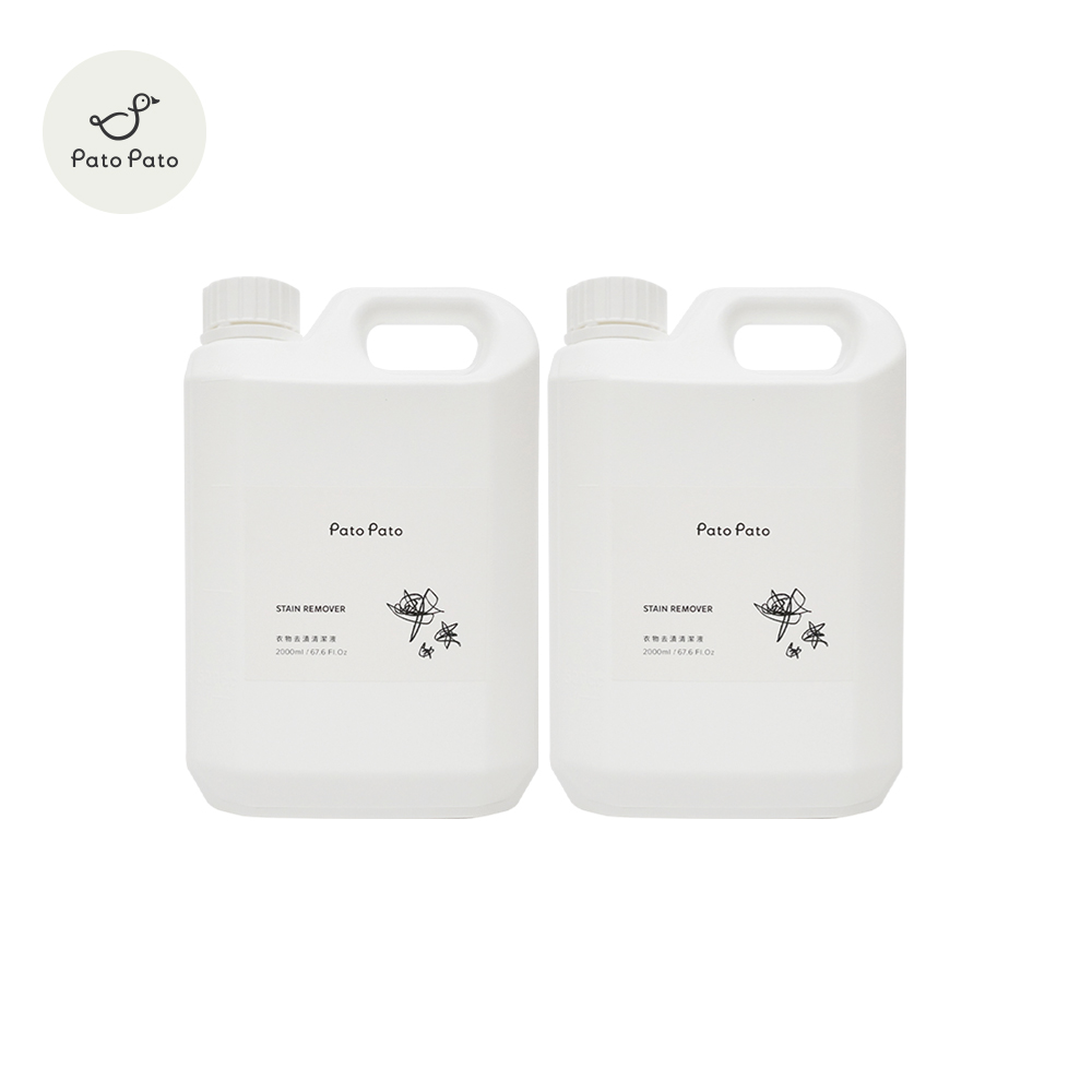 Pato Pato 衣物去漬清潔 補充瓶 2000ml 兩瓶組