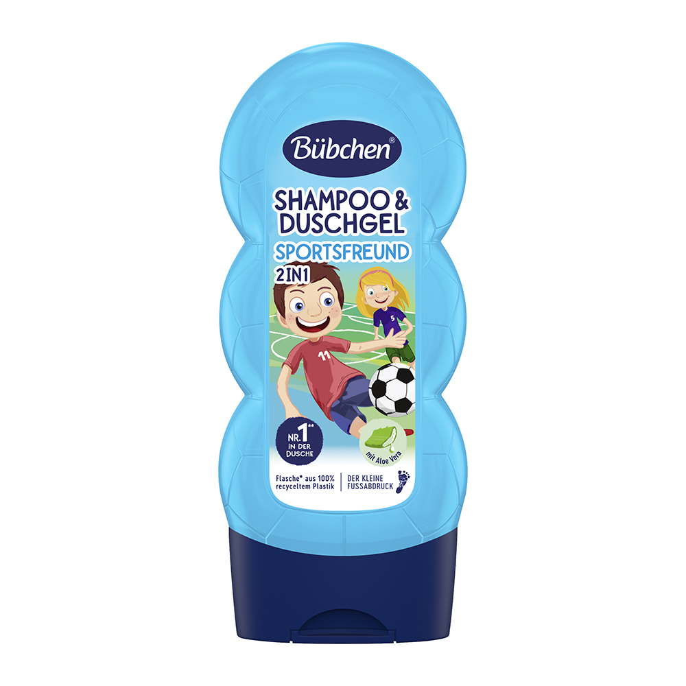 【貝臣Bubchen 】 足球洗髮沐浴乳230ml