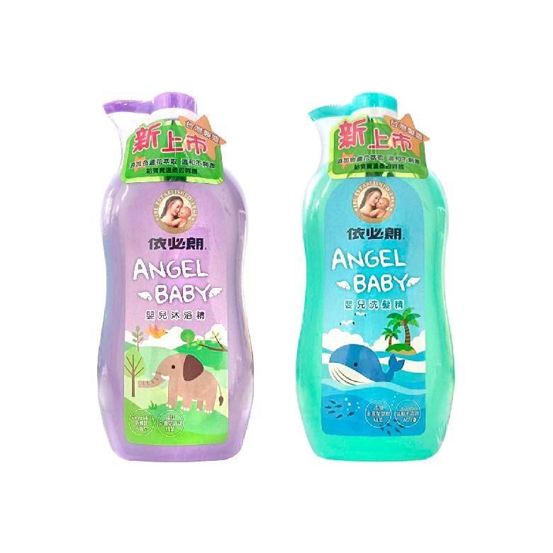 ibl 依必朗 Angel Baby嬰兒洗髮精/沐浴精 600ml 一組12入