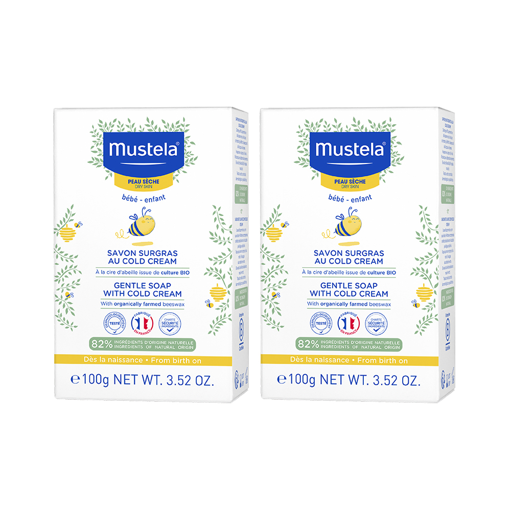 MUSTELA 慕之恬廊 慕之幼高效滋養皂100g(二入組)