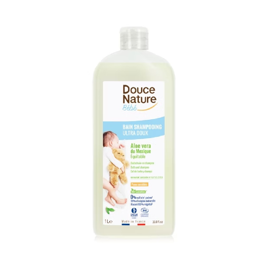 Douce Nature地恩 嬰兒洗髮沐浴精1L