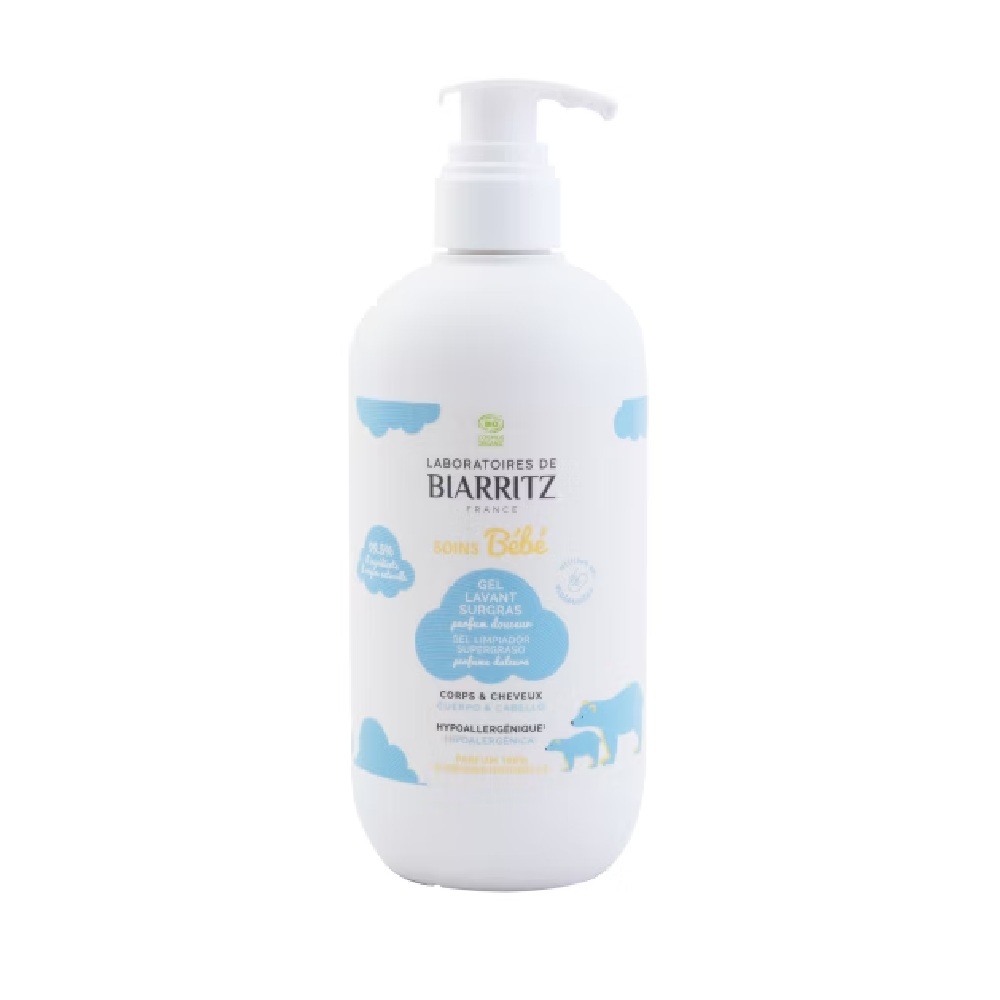 Laboratoires de biarritz碧亞思 嬰幼兒微香洗髮沐浴露500ml
