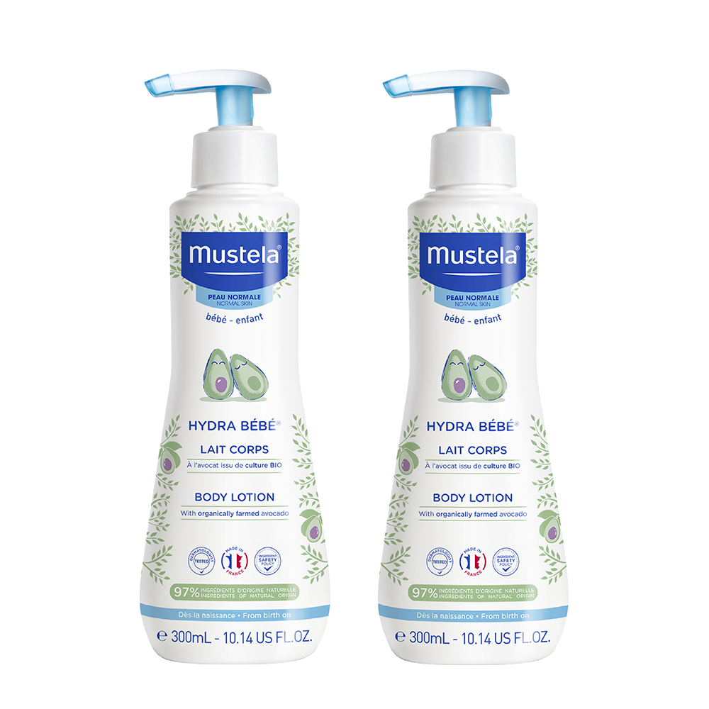 MUSTELA 慕之恬廊 慕之幼爽身潤膚乳300ml(二入組)