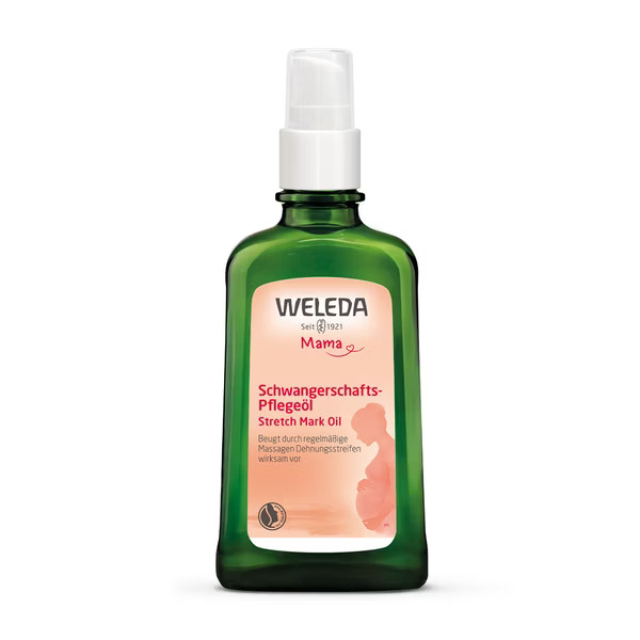 WELEDA 薇蕾德 孕媽咪美腹按摩油 100ml/瓶