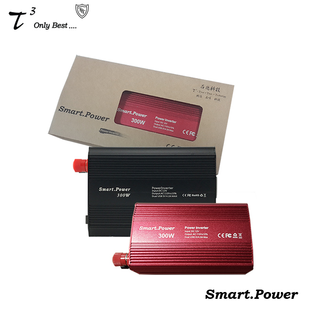 Smart.Power DC12V to 110V 300W 汽車電源轉換器