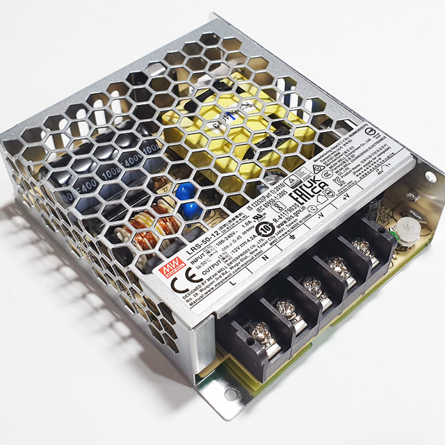 LRS 5V/50W/10A enclosed power supply unit - LRS-50-5