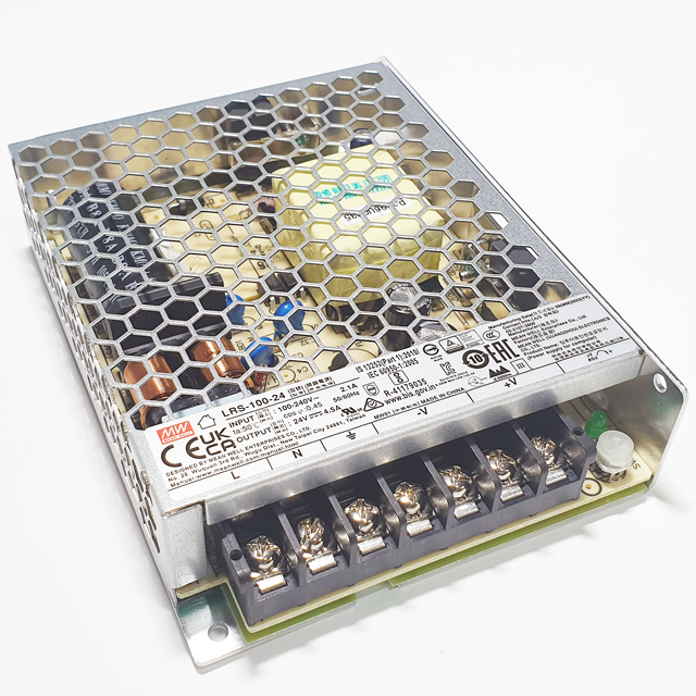 明緯LRS-100-24 100W 24V 電源供應器