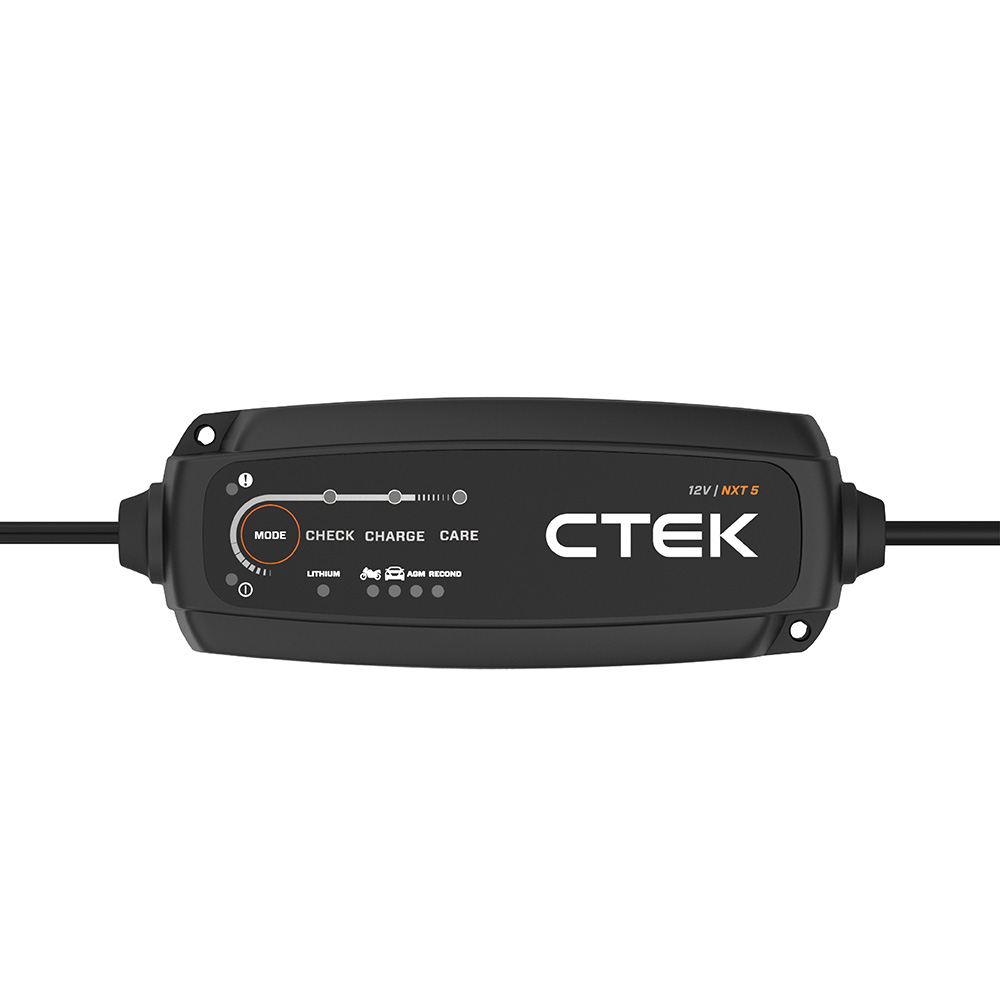 CTEK NXT5 智慧型雙模電瓶充電器(適用各式汽/機車、智慧全面支援：從