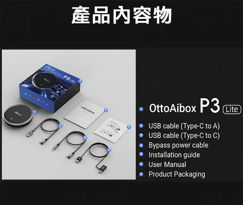 ほぼ未使用 OTTOCAST OttoAibox P3 Lite オットキャスト