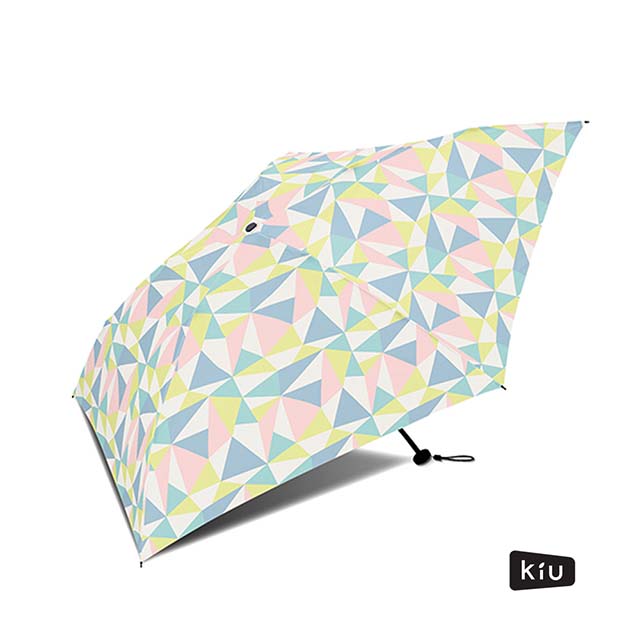 日本KIU Air-Light Large 48125 萬花筒 空氣感 130g 摺疊/抗UV晴雨傘